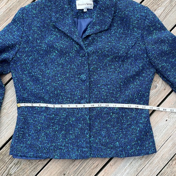 Danny & Nicole textured tweed jacket 8 - Picture 9 of 11